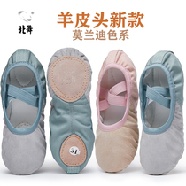 North Dance Goat Leather Head Little Girl Adult Ballet Dancer Shoes Children Body Cat Paw Classical Powder Soft Bottom Shoes Practice Shoes