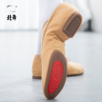 North dance dance teacher shoes outdoor adult soft bottom female belly classical National modern dance exercise ballet dance shoes