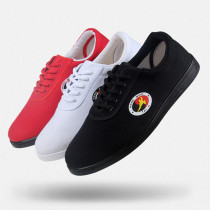 Cotton tai chi cloth shoes female tai chi shoes male shoes practice shoes martial arts shoes canvas white beef tendon bottom tai chi shoes