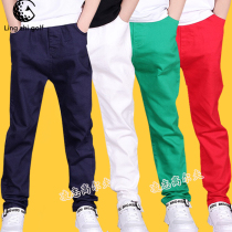 Boys golf pants trousers spring and autumn elastic waist sweatpants boys casual pants big size childrens golf pants