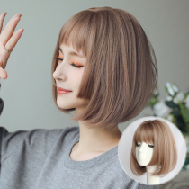 Wig female short hair bobo Japanese First Love head princess cut Net red round face natural Ji hair style bobo head