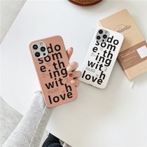 ins style simple personality letter iphone12 for Apple 11Promax phone case 7 8plus all-inclusive XR