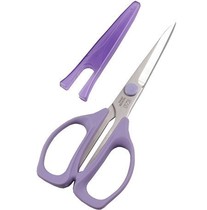 KAI patchwork scissors with protective cover non-abrasive hand anti-loose edge 3160SE