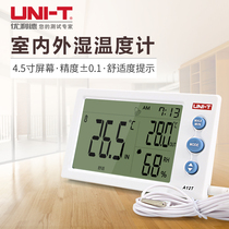 Ulide digital large screen temperature and hygrometer home indoor baby room electronic thermometer hygrometer Outdoor
