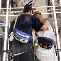China Li Ning Xiao Zan with shoulder bag leisure sports shoulder bag men and women backpack chest bag couple running bag