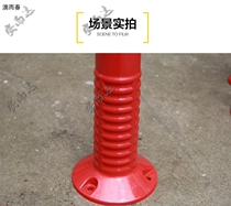 PU plastic warning post 75cm crossing sign pile Traffic facilities safety reflective anti-collision barricade elastic column