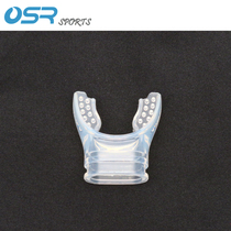 Diving back fly side hanging jacket food grade silicone secondary head snorkeling disposable bite to send cable tie 1