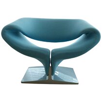 Nordic light extravagant designer floating with chair backrest hollowed-out decent board room to receive GRP Alien Casual Single Chair