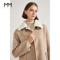 Shopping mall same mm lemon 2019 winter new mid long wool coat woolen coat women 5aa271281q
