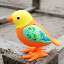  Baby clockwork toy chicken jumping frog caterpillar winding and winding bouncing animal 80 years old can run