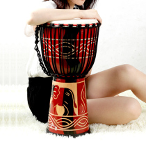 African drum Lijiang kindergarten standard 8 10 12 inch professional hand percussion instrument playing children's tambourine ballad