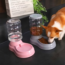 Pet water dispenser Dog drinking water Cat automatic feeder Unplugged water dispenser Feeding supplies Drinking water artifact