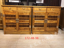Quality Jinsi Nan wooden shoe cabinet all Sichuan Xiaoye frame Nan porch cabinet Chinese antique solid wood lockers Ming and Qing Dynasties