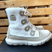 Ice Bear Sorel female boots Explorer II Joan Cozy new artificial wool leather snowy boots