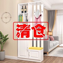  Entrance cabinet Modern simple Nordic partition cabinet shoe cabinet one small apartment living room door screen decorative cabinet wine cabinet