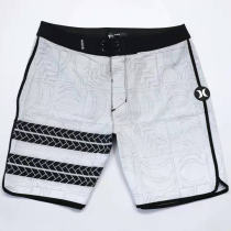 Mens fitness sports beach pants quick-drying swimming trunks waterproof surf pants beach vacation five-point casual pants
