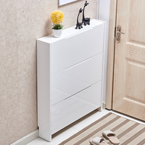 Household large-capacity shoes at the door with shoes ultra-thin 17cm tipping bucket simple modern door hall cabinet storage porch cabinet