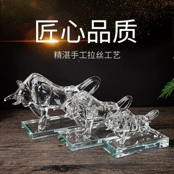 牛摆件水晶牛-牛摆件水晶牛促销价格、牛摆件水晶牛品牌- 淘宝