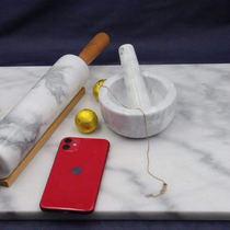 Marble rolling pin table garlic padded large household commercial open crisp walking Hammer baking tool set new recommendation