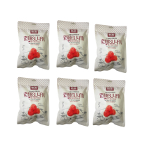 Shengkuisuyan hollow hawthorn preserved fruit seedless small package hawthorn dried without additives children's leisure snacks 6 bags