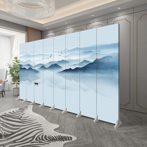 Screen partition new Chinese living room office Hotel foldable mobile modern simple bedroom shelter home