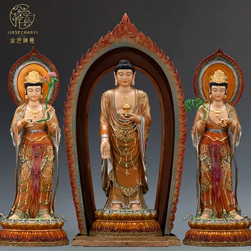 泰铜西方三圣佛像-泰铜西方三圣佛像促销价格、泰铜西方三圣佛像品牌- 淘宝
