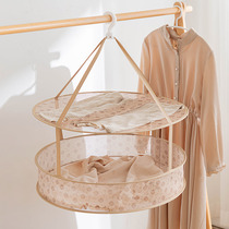 Clothes basket clothes clothes net household tiled net bag anti-deformation socks drying socks artifact clothes and underwear special drying rack