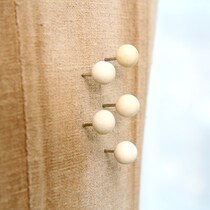South Korea imported thehaki creative cute ball wooden pushpin decoration long pushpin wooden nail 10