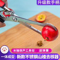 New Hawthorn denucleator icing sugar gourd making tool pliers multifunctional buckle seed knife coring artifact