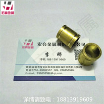  H65 H62 Brass tube Capillary Zero cutting processing Stamping Flanging Tapping Drawing Chamfering