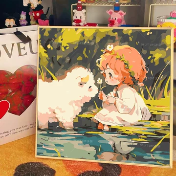 羊数字油画-羊数字油画促销价格、羊数字油画品牌- 淘宝