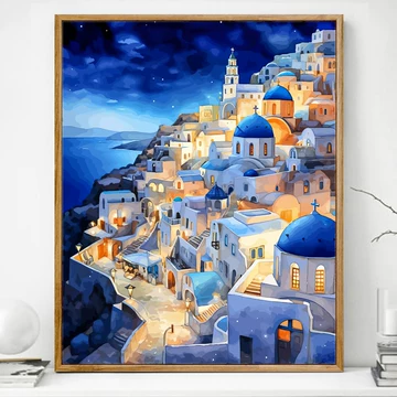 海滨小镇油画-海滨小镇油画促销价格、海滨小镇油画品牌- 淘宝