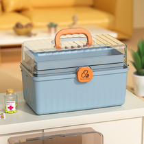 Medicine Box Home Dress Home Large Capacity Multilayer Medicine Case Complete Emergency Medical Care Medical Intake Medicine Small Medicine Case