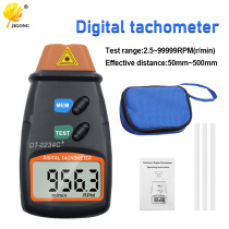 Laser Speedometer Photoelectric Tachometer DT-2234C Non-contact Tachometer Digital Tachometer