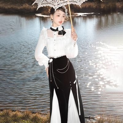 taobao agent Elegant long dress, Lolita style