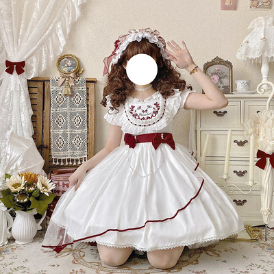 taobao agent Elegant cute summer slip dress, Lolita Jsk, Lolita style