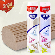 Beautiful elegant iron triangle rubber cotton mop head Tulip folding water sponge mop spare parts sponge head replacement