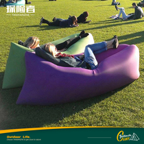 Lazy inflatable sofa Net red air mattress single inflatable mattress outdoor camping portable chair Air lunch break