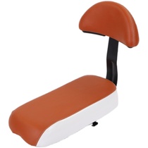 Bicycle rear cushion with backrest mountain bike rear seat cushion comfortable child seat bicycle rear shelf armrest Universal