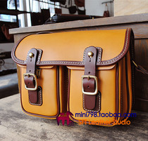 DIY handmade leather leather backpack drawing paper pattern BXK-55 messenger bag drawing