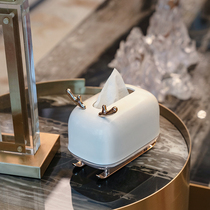 Star You Elk tissue box Light luxury wind Nordic ins Living room bedroom pumping paper box decoration napkin box Household creativity