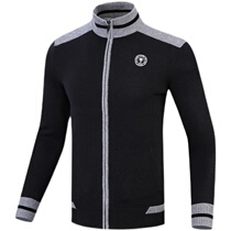2021 new golf men's coat Korean style collar GOLF clothing men's jacket wool knit long sleeve windbreaker