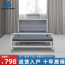 Multifunctional invisible folding bed small apartment family desk cabinet one single double hidden bed office lunch bed