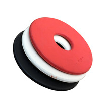  2 pieces of horse mouth accessories protective pad Red white black horse mouth corner rubber protective pad
