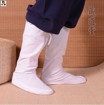 Taoist vest boots men and women ancient socks Zen traditional film and television performances to knee clouds socks