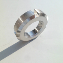 GB812 304 stainless steel round nut slotted nut M24M25M26M27M28M30M32M33 * 1 5*2