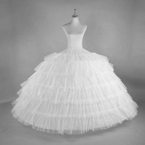 Skirt lengthened ultra - Pung bride wedding dress performs 6 steel 6 yarn ring adjustable hexagonal skirt to support the star skirt