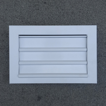 Customized aluminum alloy self-hanging Louver tuyere shutter fan Louver air outlet live Louver ventilation vent