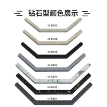 One-piece diamond-shaped marble shower room stone base anti-barrier solid whole body Stone fittings