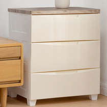 Japan Alice IRIS plastic drawer style Japanese minimalist bedside table bedside table short stair cabinet storage box Alice